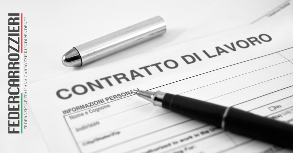 Contratti di lavoro nelle carrozzerie